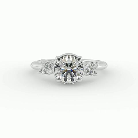 360 degree view of Lilah Engagement Ring