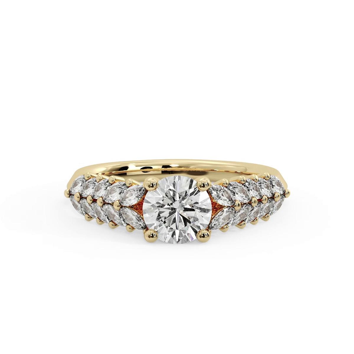 360 degree view of Kali Engagement Ring