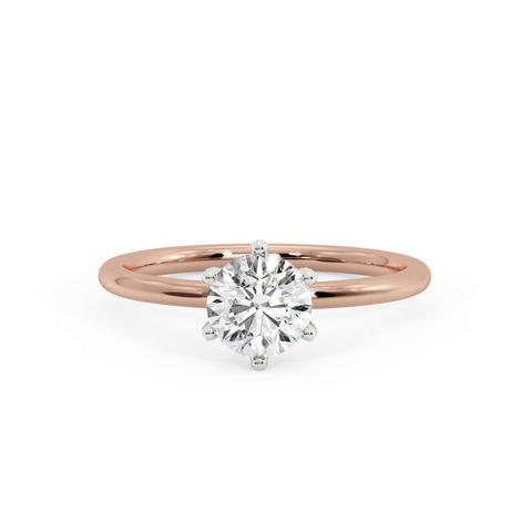 360 degree view of Presentation 6 Prong Solitaire Engagement Ring