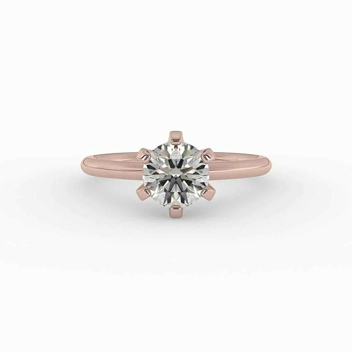 360 degree view of Amaya Solitaire Engagement Ring