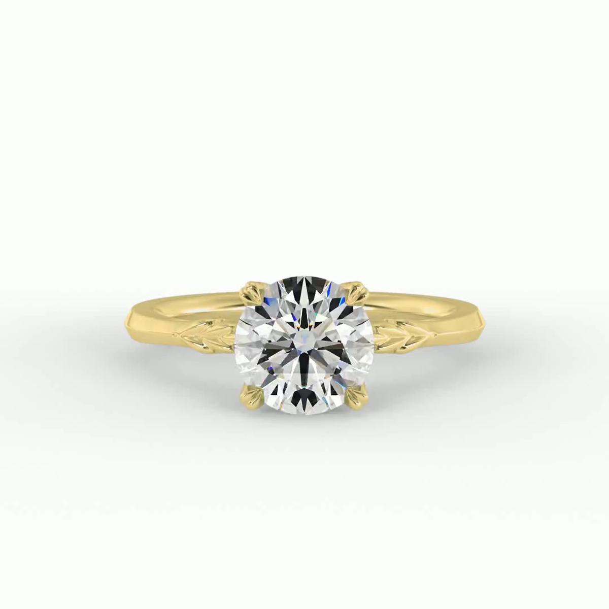 360 degree view of Stephanie Engagement Ring