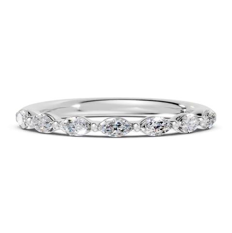 360 degree view of Marquise Seven-Stone Lab Diamond Band (0.50 ct. tw.)