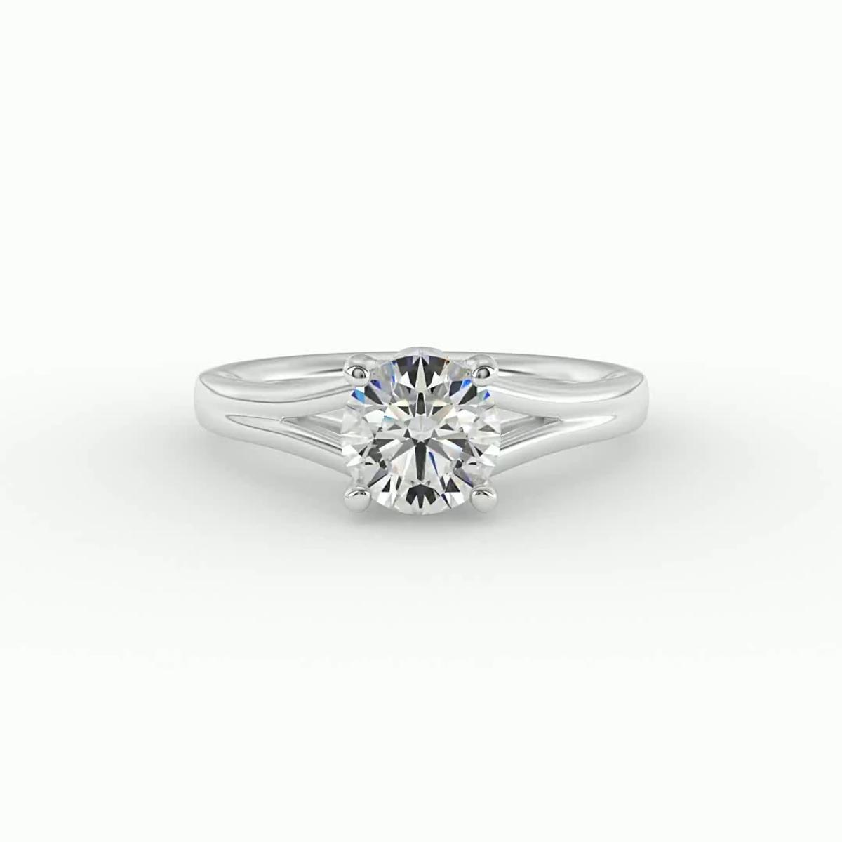 360 degree view of Athena Solitaire Engagement Ring
