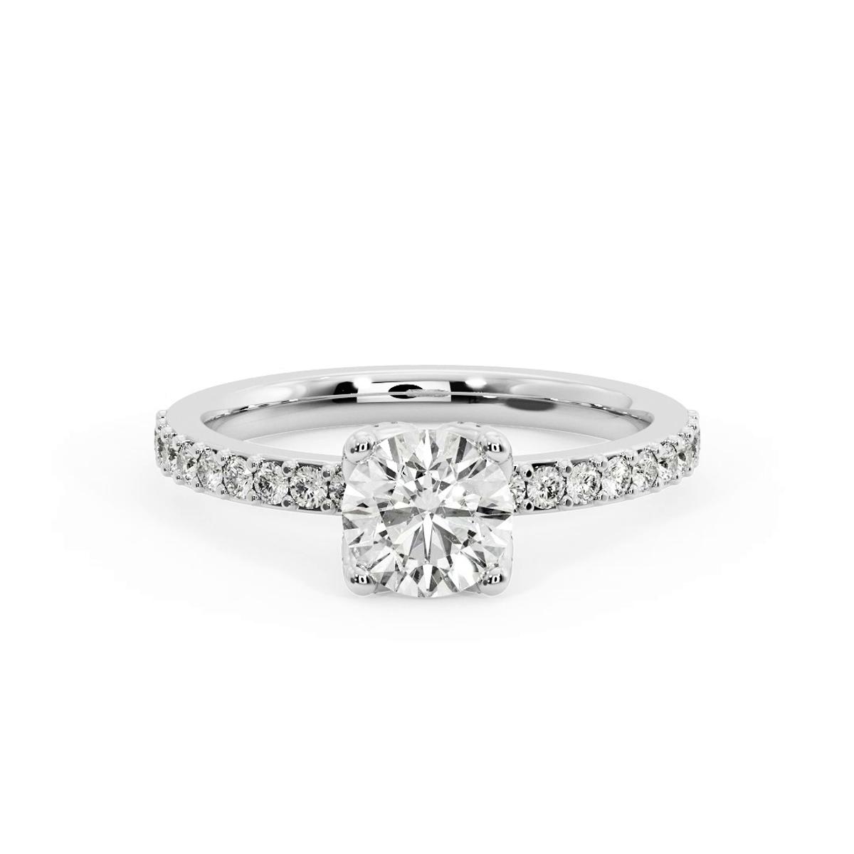 360 degree view of Yaretzi Tulip Engagement Ring