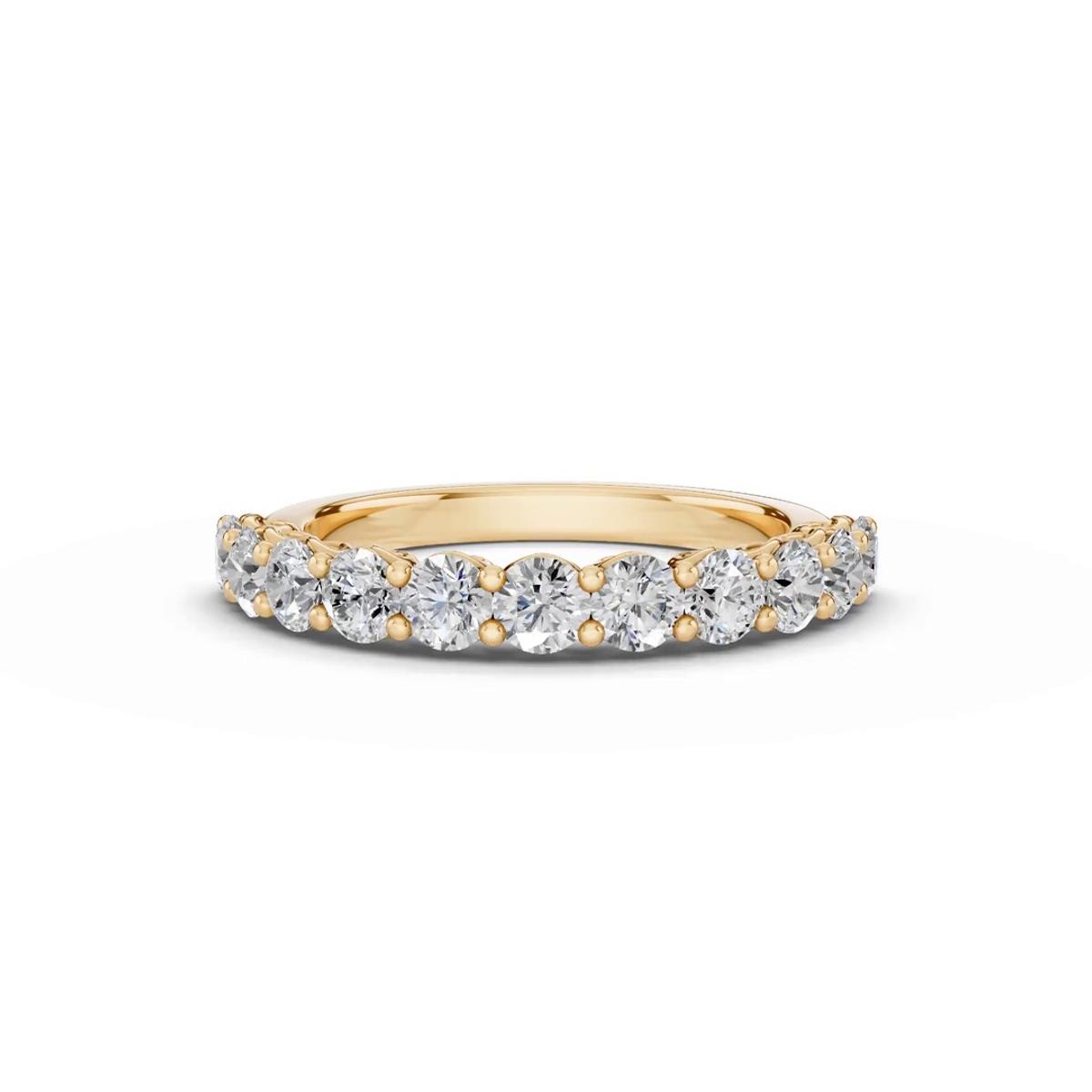 360 degree view of Sculpted Heart Lab Diamond Band (1.00 ct. tw.)
