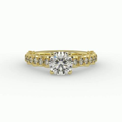 360 degree view of Zuri Engagement Ring