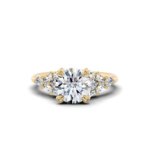 360 degree view of Luminous Cathedral Engagement Ring by Christian Siriano