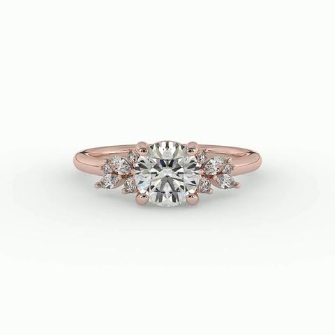 360 degree view of Rachel Engagement Ring