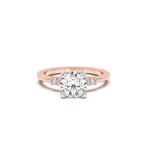 360 degree view of Petite Cascade Engagement Ring