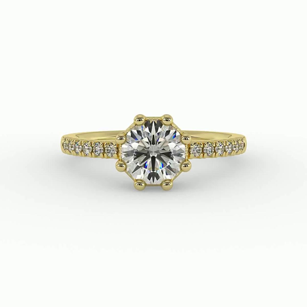 360 degree view of Ana Engagement Ring