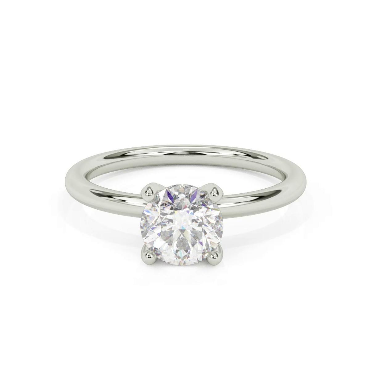 360 degree view of Paloma Diamond Prong Engagement Ring