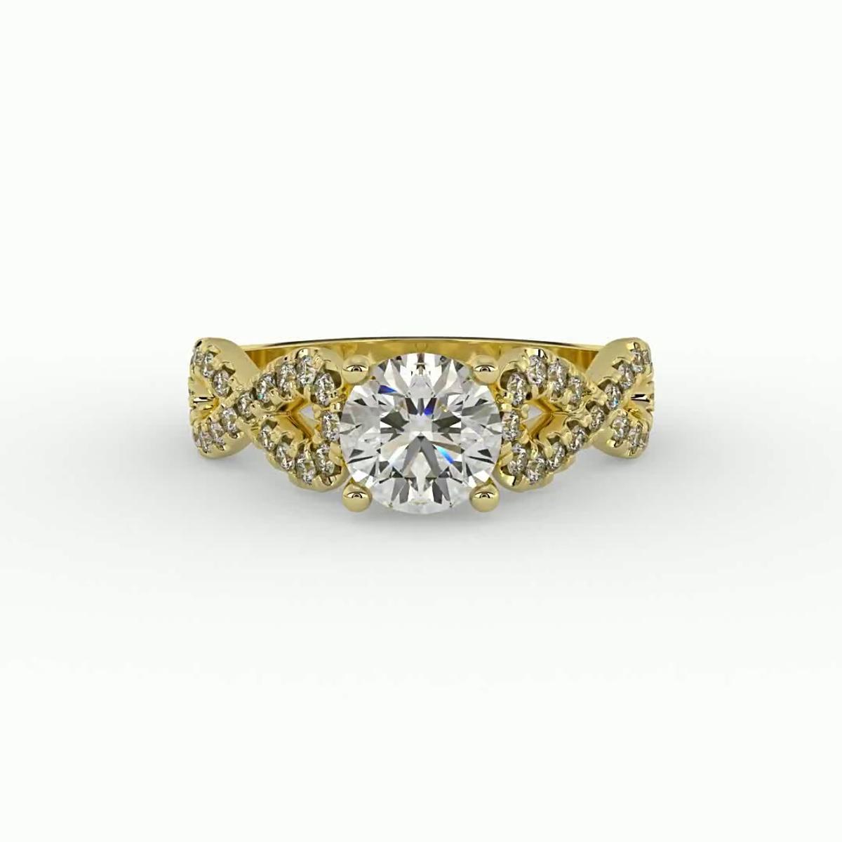 360 degree view of Sara Engagement Ring