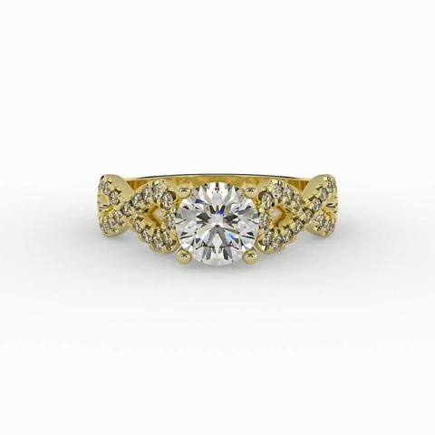 360 degree view of Sara Engagement Ring