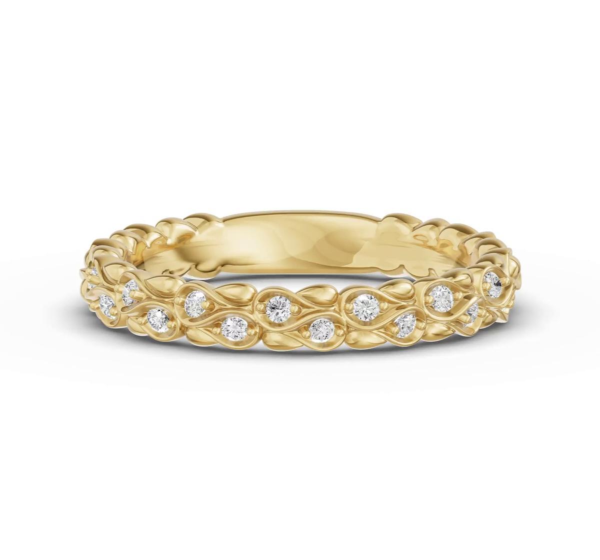 360 degree view of Evermore Lab Diamond Band