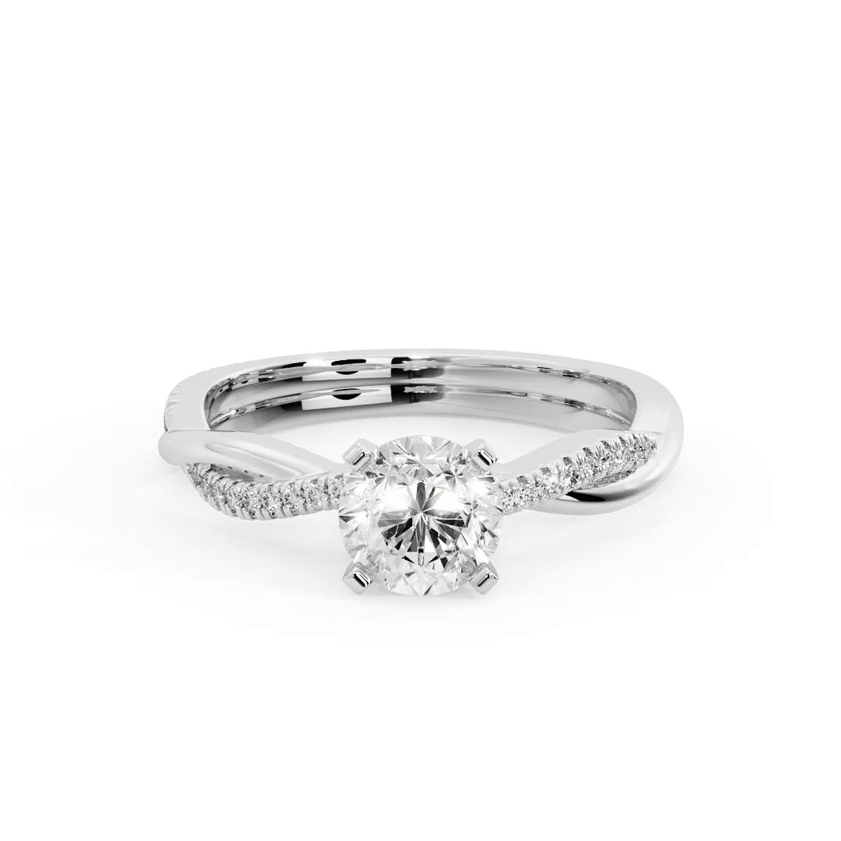 360 degree view of Opal Engagement Ring