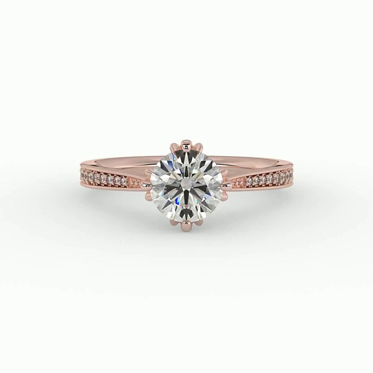360 degree view of Mya Engagement Ring