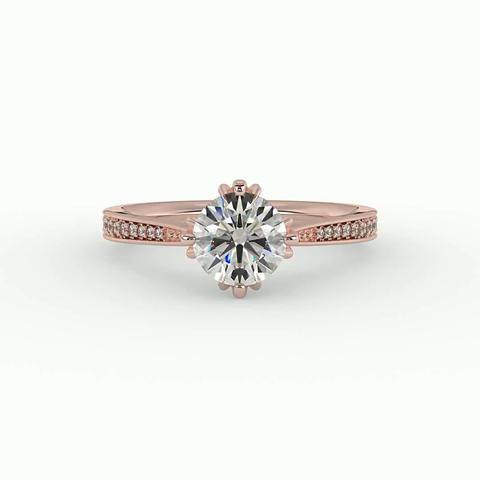 360 degree view of Mya Engagement Ring