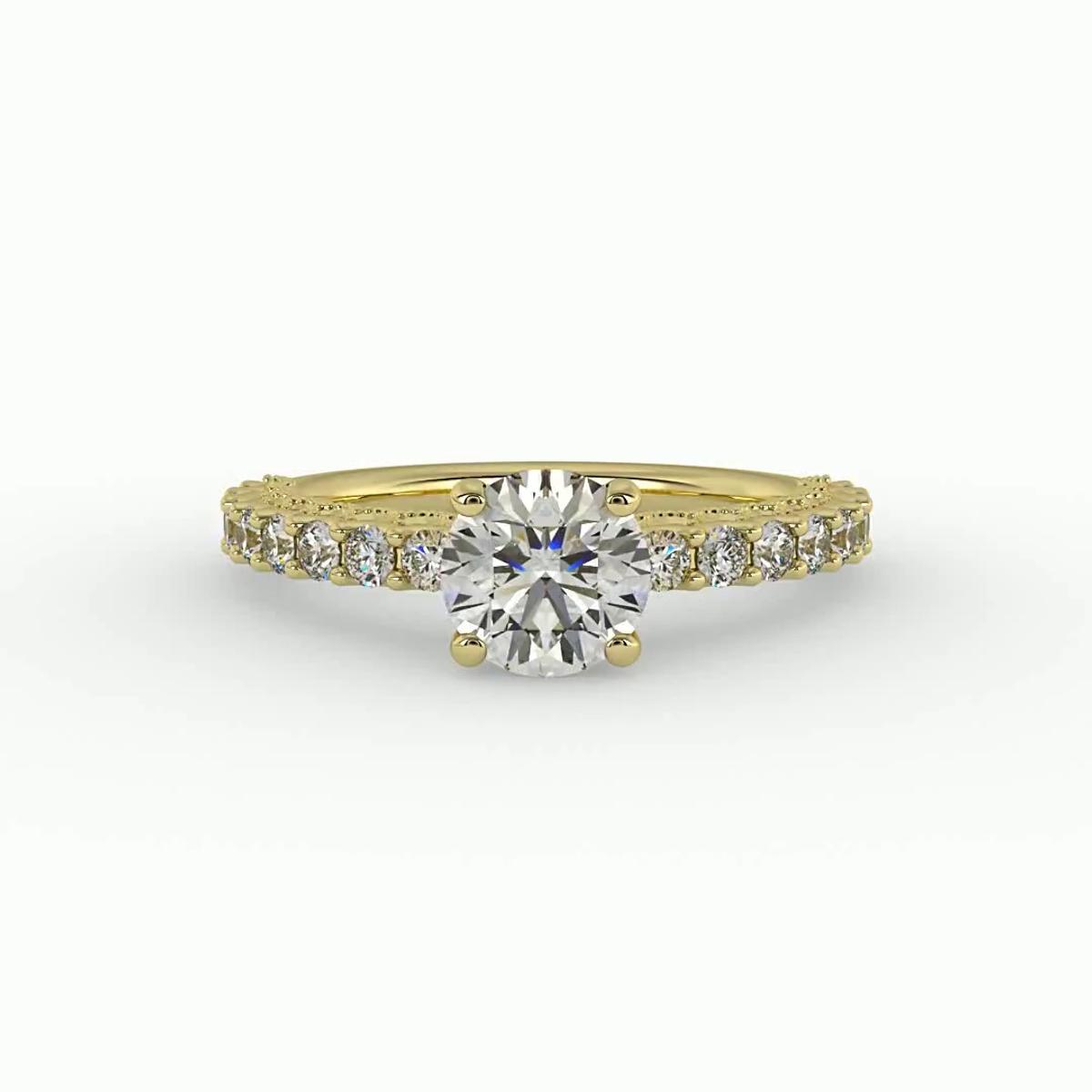 360 degree view of Brooke Engagement Ring