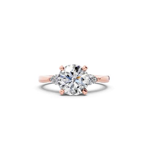 360 degree view of Madison Three-Stone Pear Engagement Ring (.25 ct. tw.)