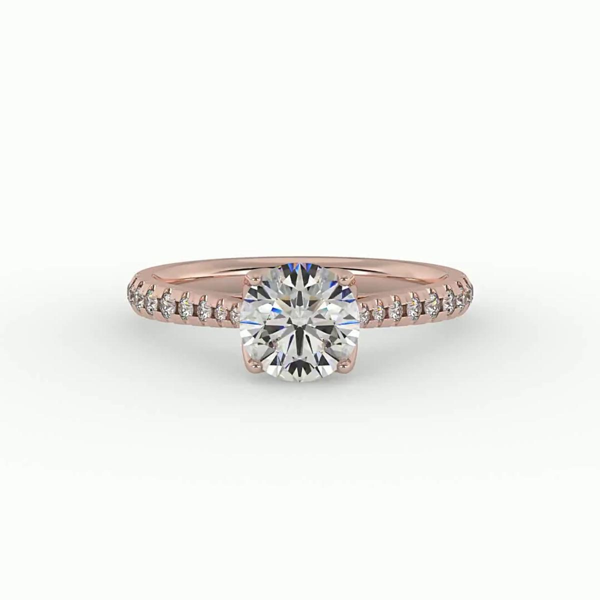 360 degree view of Aliyah Engagement Ring