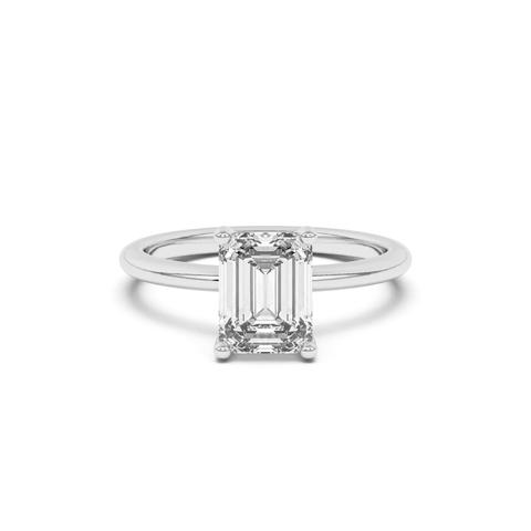 Angie Gallery Solitaire Engagement Ring - 14K Yellow Gold