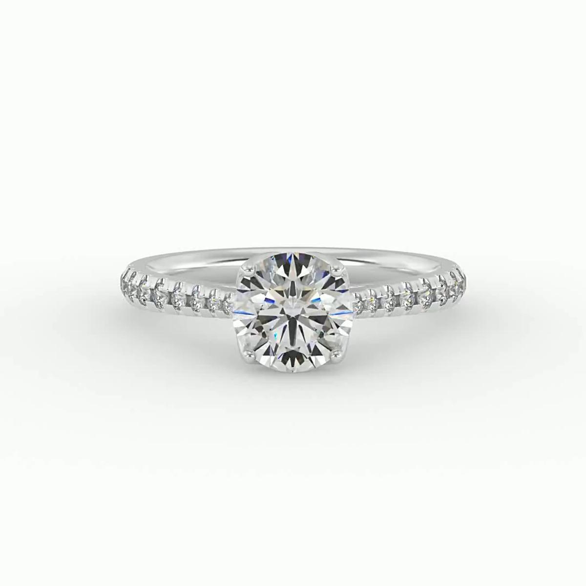 360 degree view of Millie Engagement Ring