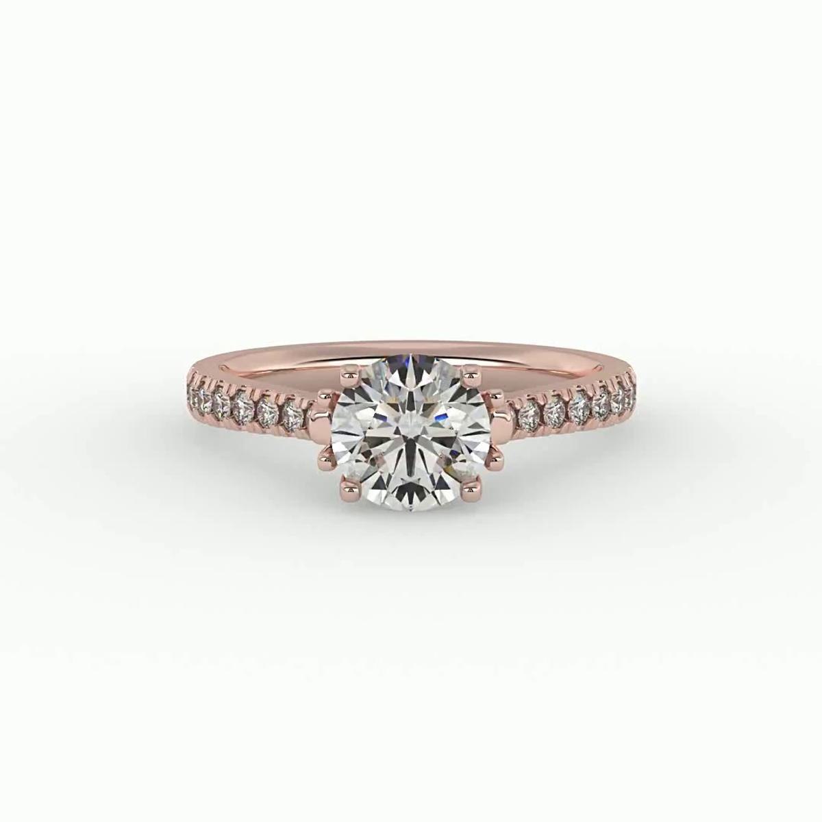 360 degree view of Teagan Engagement Ring