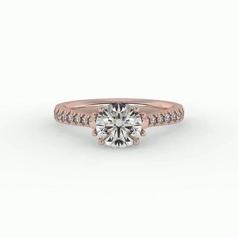 360 degree view of Teagan Engagement Ring
