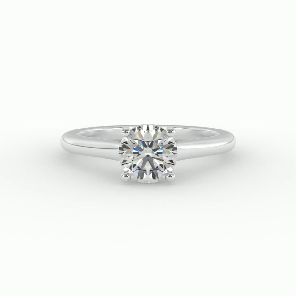 360 degree view of Isla Trellis Style Engagement Ring