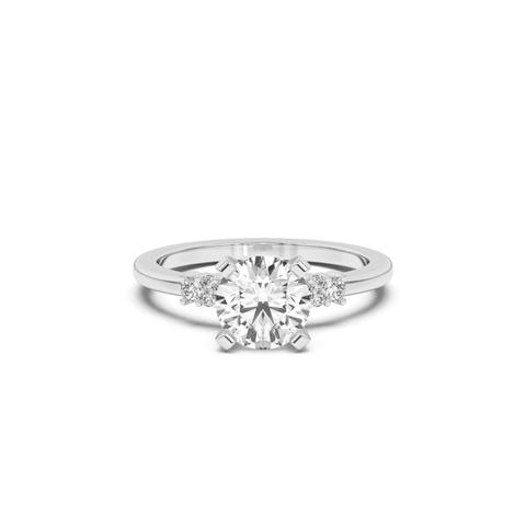 360 degree view of Petite Cascade Engagement Ring