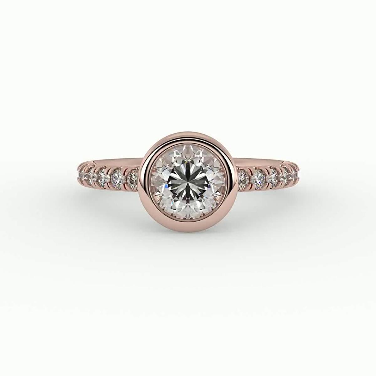 360 degree view of Juniper Engagement Ring