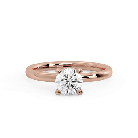 360 degree view of Sylvia Hidden Halo Engagement Ring