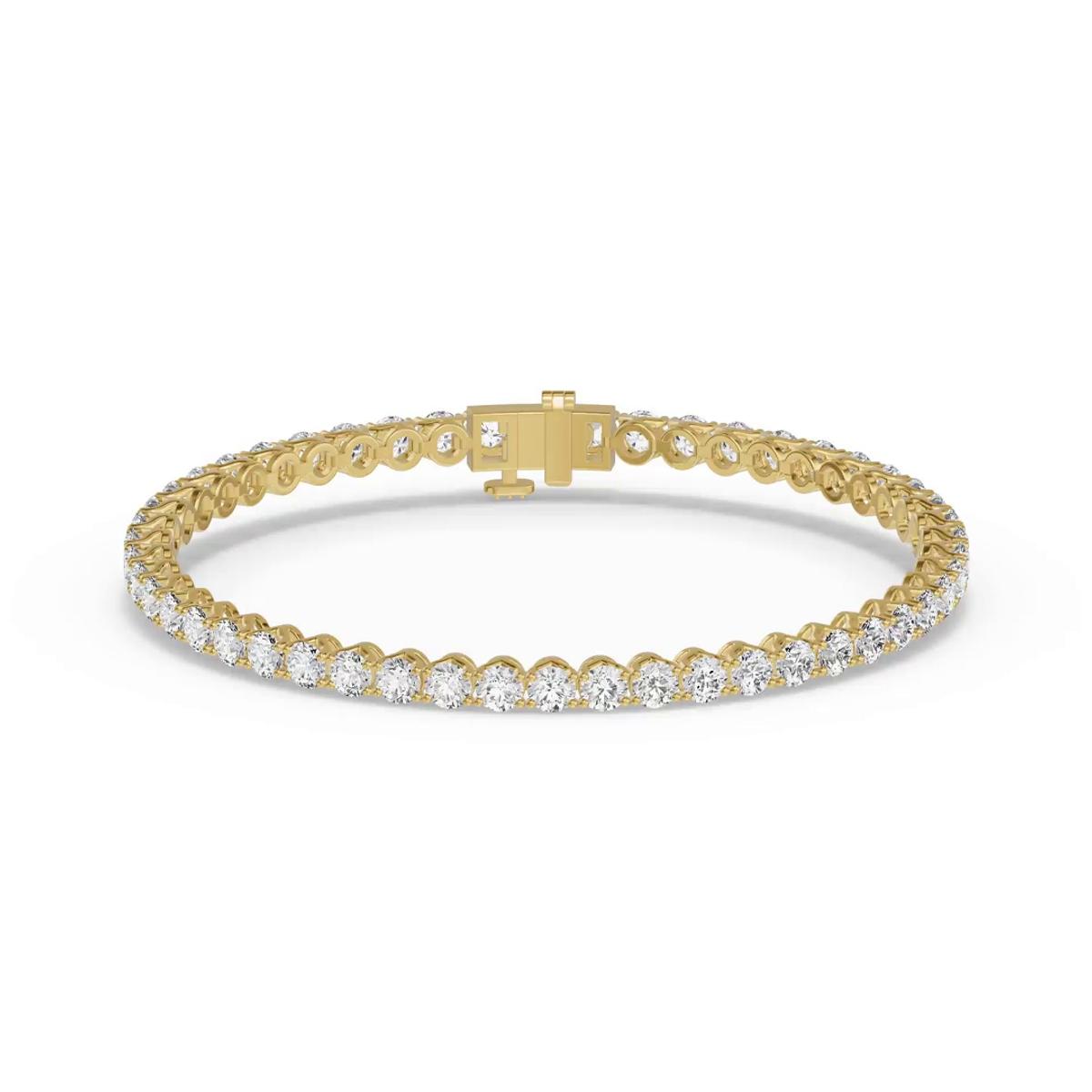 360 degree view of Unity Prong Lab Diamond Bracelet (5 ct. tw.)