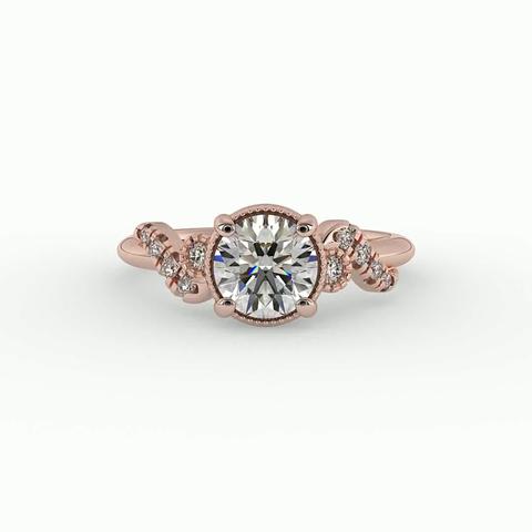 360 degree view of Sawyer Engagement Ring
