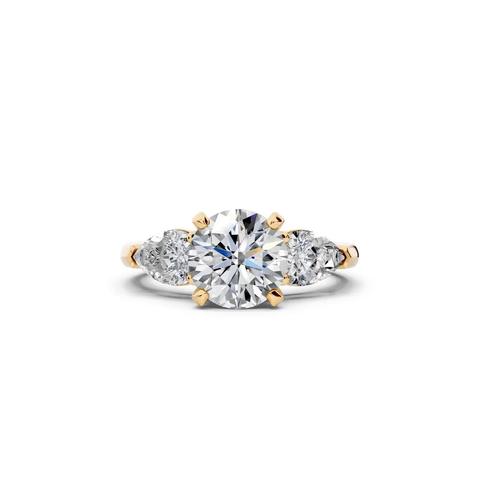 360 degree view of Madison Three-Stone Pear Engagement Ring (1.00 ct. tw.)