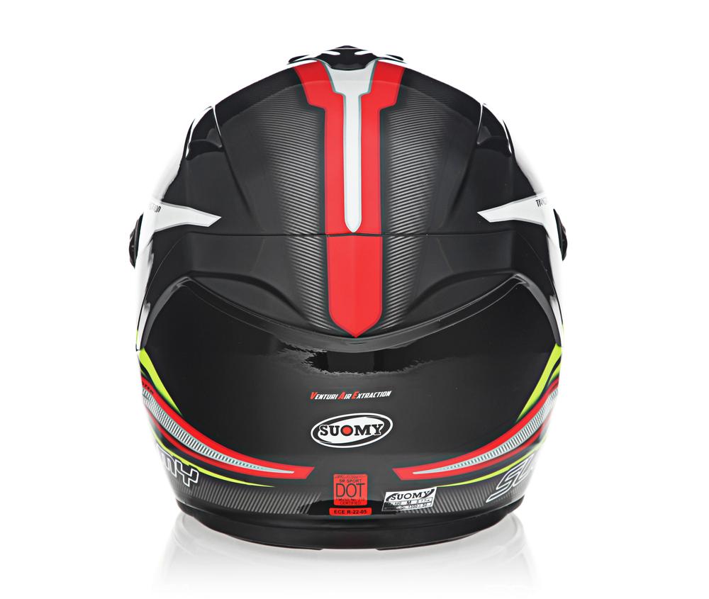 Suomy SR Sport Attraction Red Yellow Helmet size X-Large | eBay