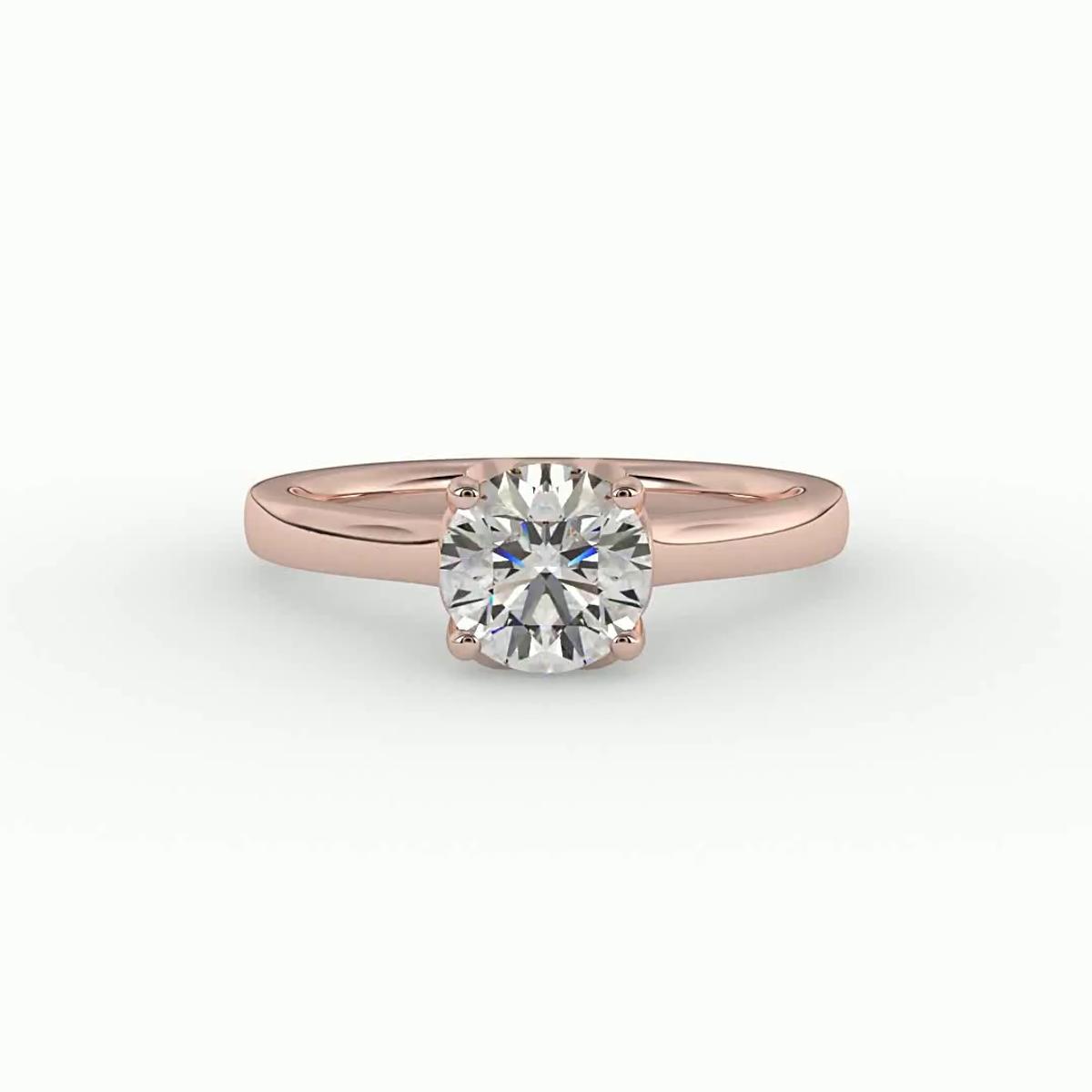 360 degree view of Reese Solitaire Engagement Ring