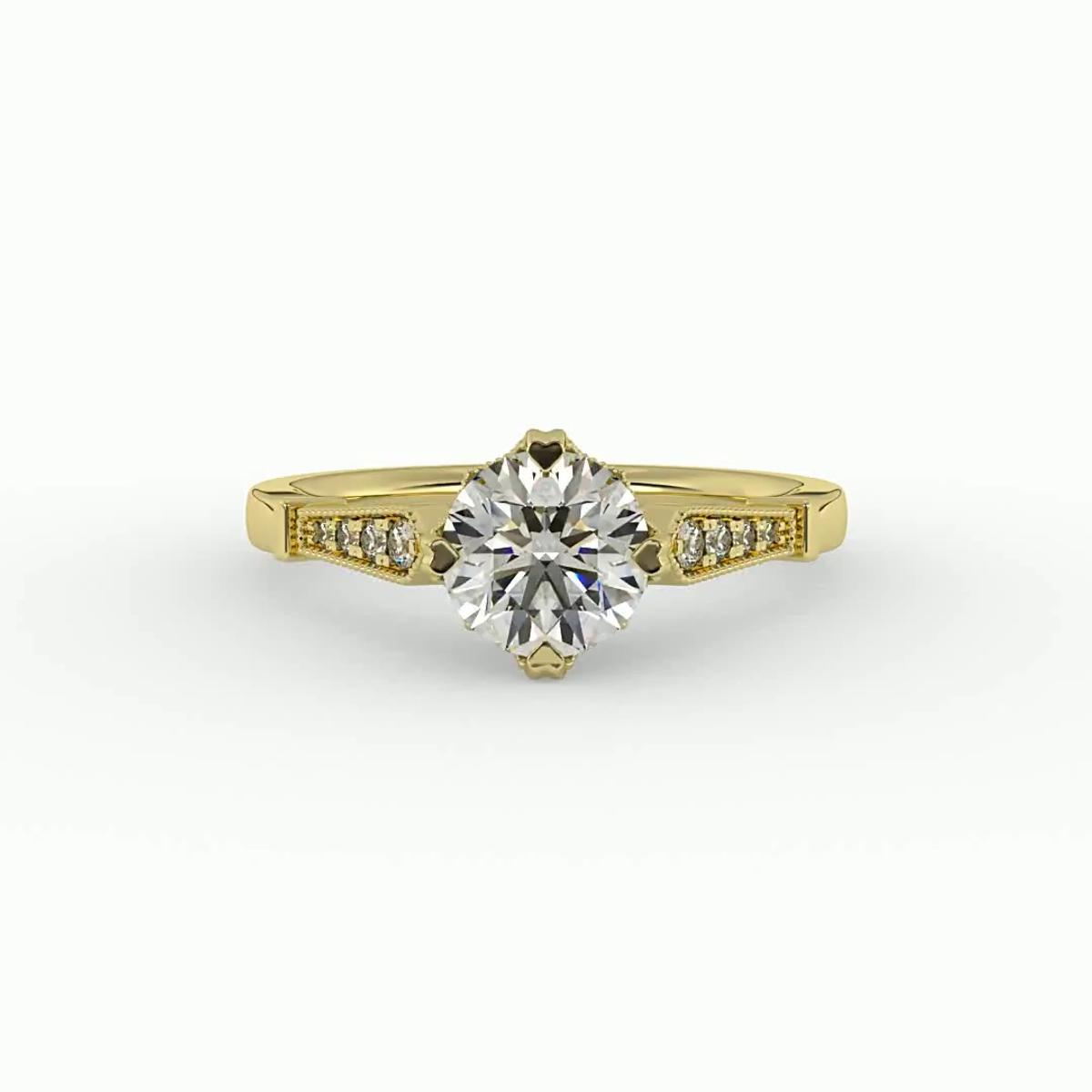360 degree view of Lauren Engagement Ring