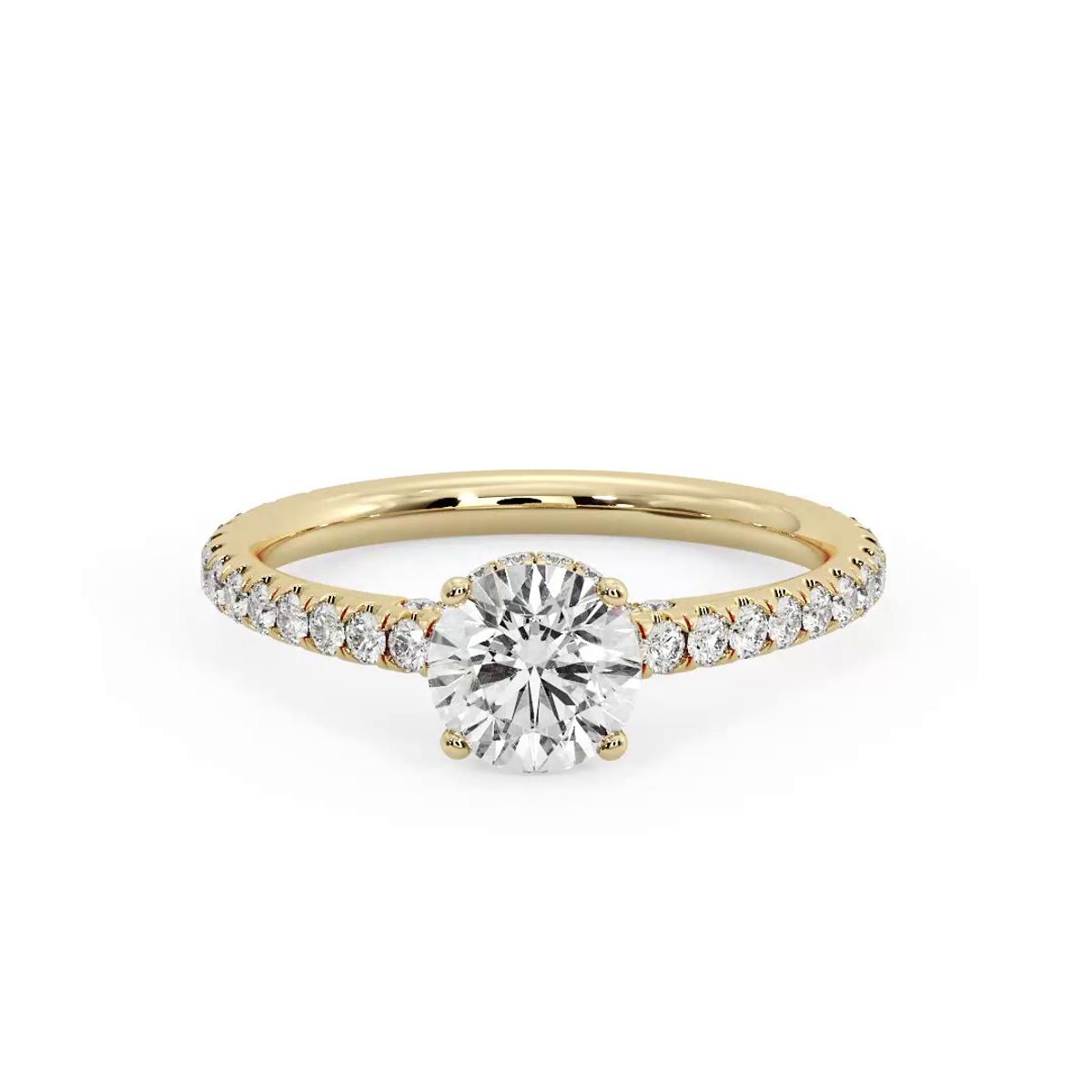 360 degree view of Elora Engagement Ring