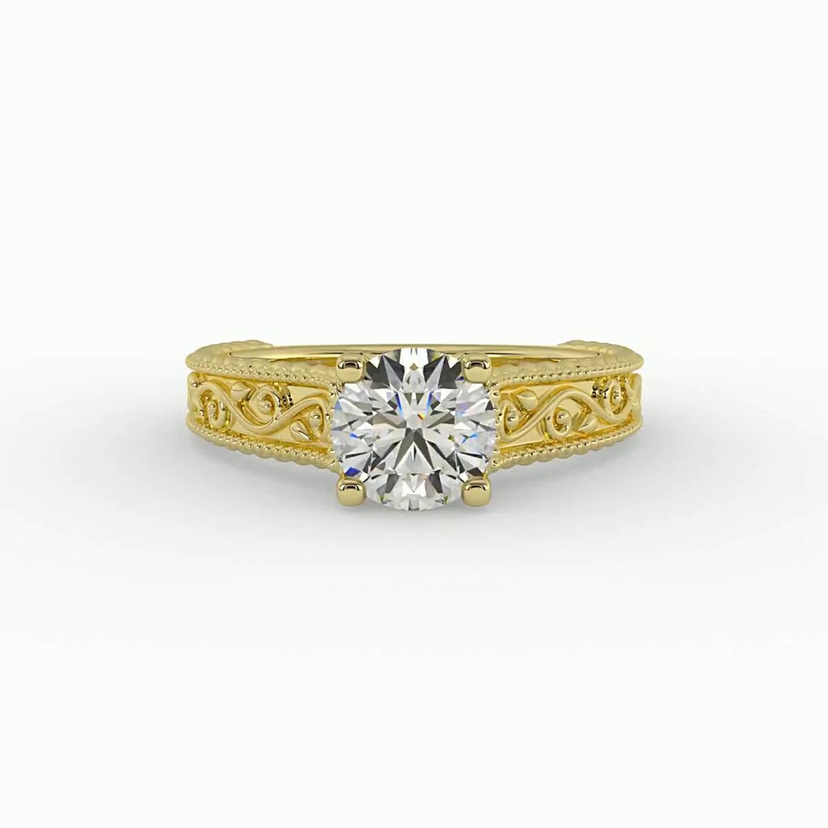 360 degree view of Ryleigh Solitaire Engagement Ring