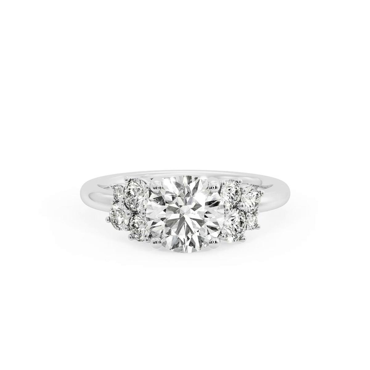 360 degree view of Sarah Diamond Engagement Ring