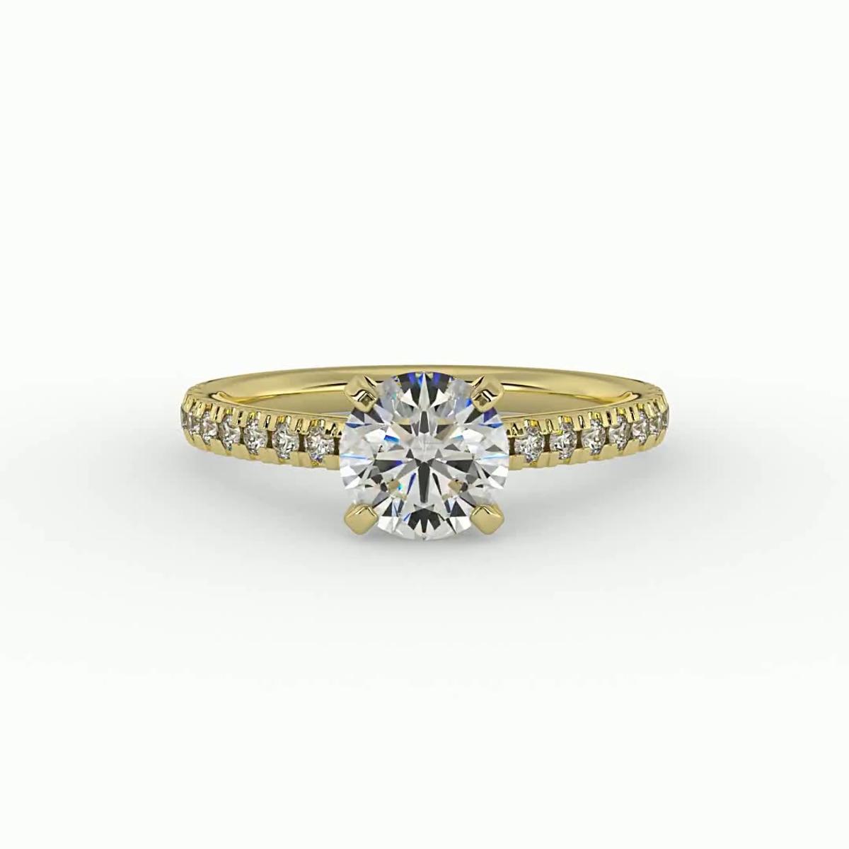 360 degree view of Alyssa Engagement Ring