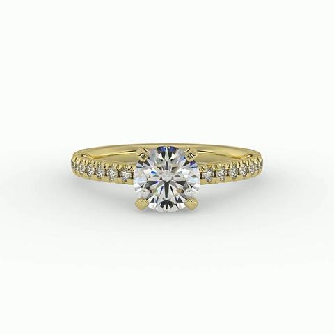 360 degree view of Alyssa Engagement Ring