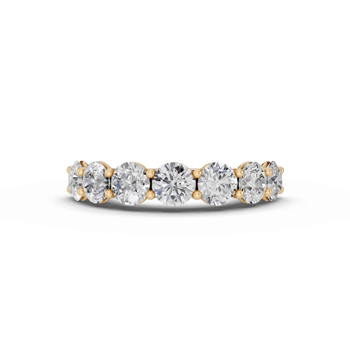 360 degree view of Tradition U-Prong Seven-Stone Lab Diamond Band (3.00 ct. tw.)