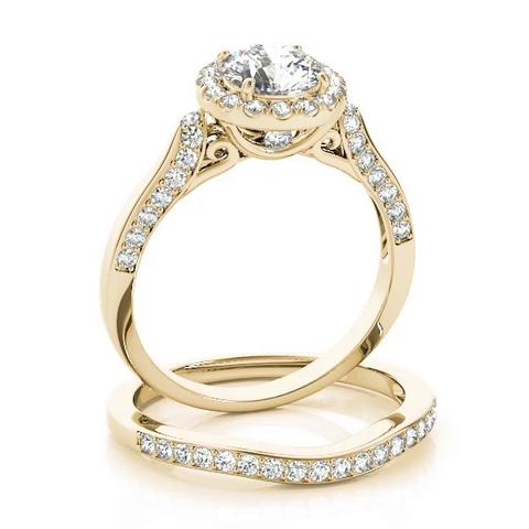 360 degree view of Zenni Halo Engagement Ring