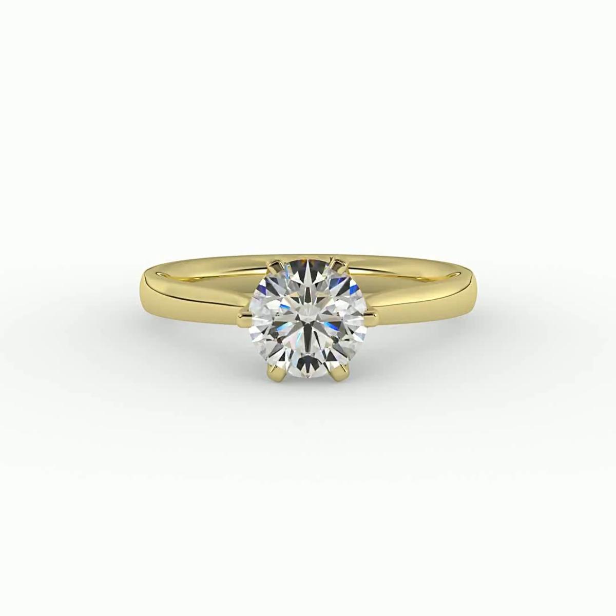 360 degree view of Isabelle Royal Solitaire Engagement Ring