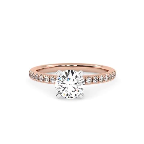 360 degree view of Kora Pave Engagement Ring