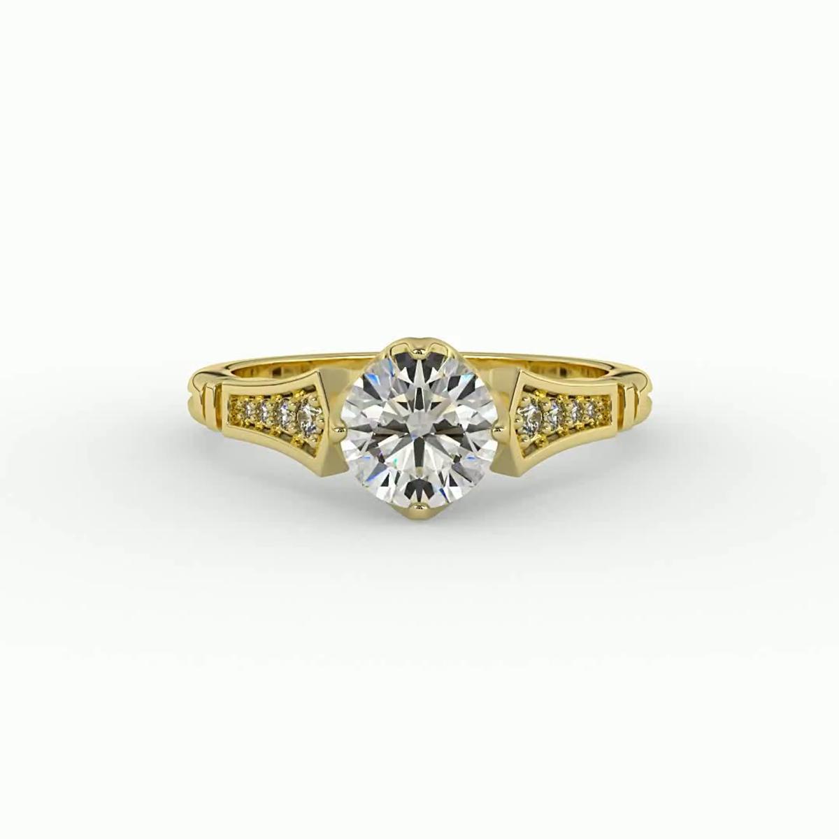 360 degree view of Alina Engagement Ring