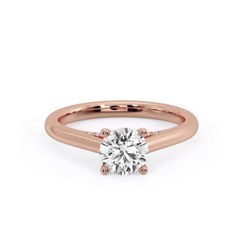 360 degree view of Clementine Pave Twise Engagement Ring