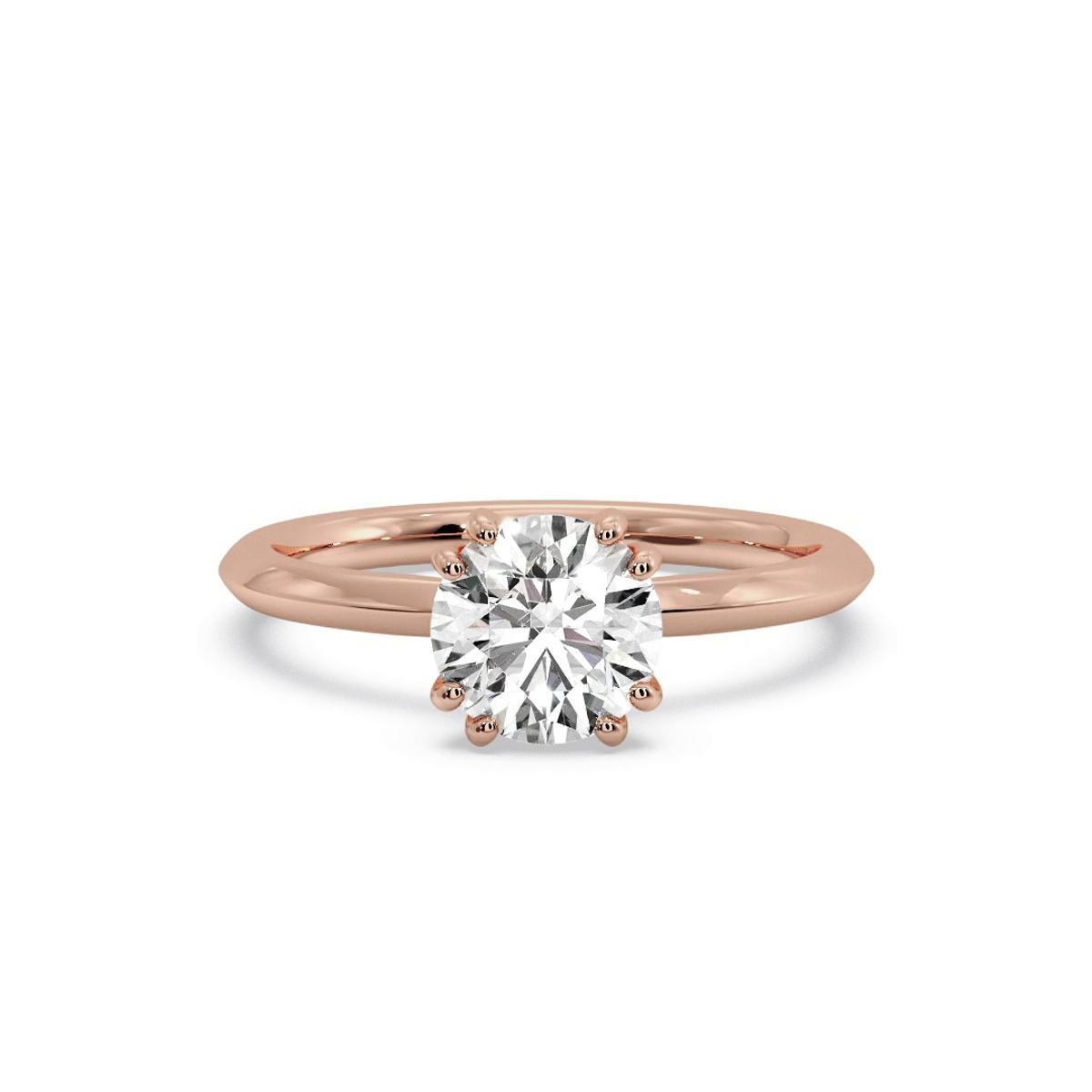 360 degree view of Lorelei Double Prong Solitaire Engagement Ring